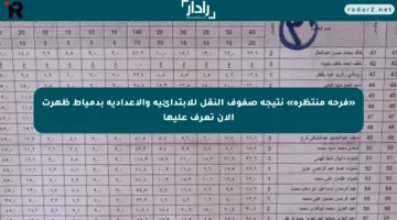«فرحة منتظرة» نتيجة صفوف النقل للابتدائية والإعدادية بدمياط ظهرت الآن تعرف عليها